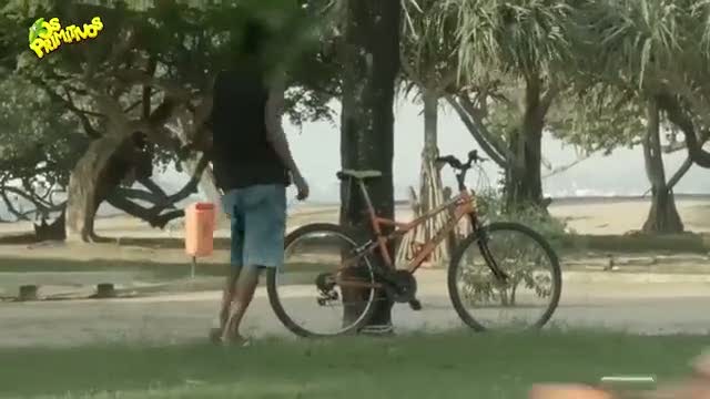 Bisiklet hırsızlarına öyle bir tuzak kurdular ki