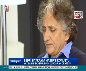 Bedri Baykam Can Dündar'a ateş püskürdü