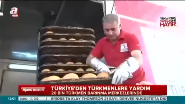 Türkiye’den Türkmenlere yardım