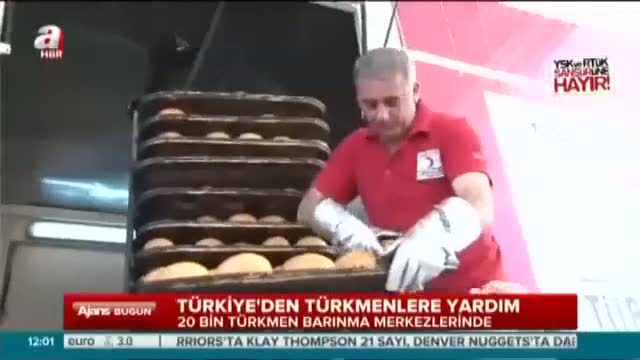 Türkiye’den Türkmenlere yardım