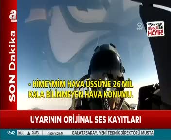 İşte orjinal ses kayıtları