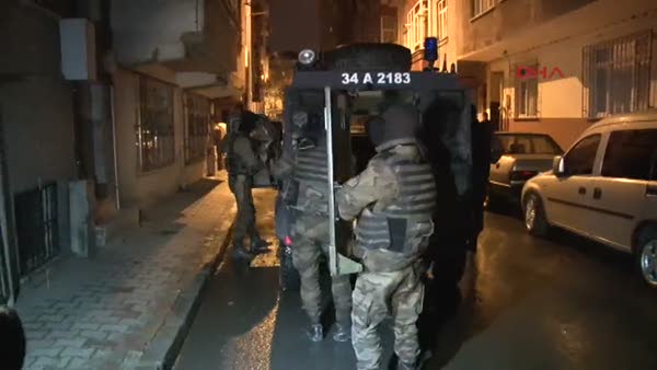 İstanbul'da IŞİD'e yönelik operasyon