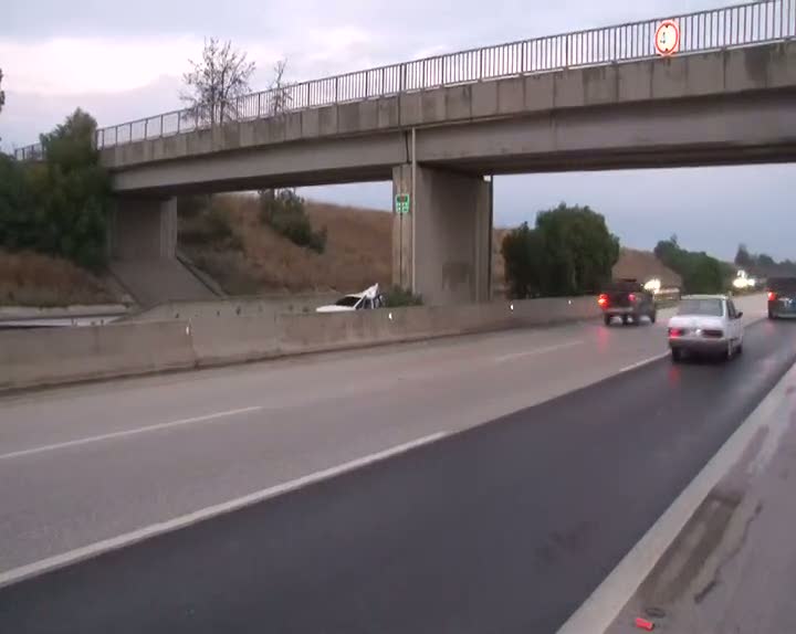 Otoyolda trafik kazası: 1 ölü