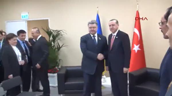 Erdoğan Ukrayna Başbakanı ile görüştü