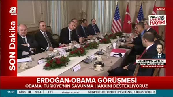 Erdoğan-Obama görüşme sonrası değerlendirme
