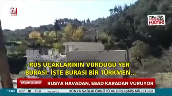 Türkmenlere yoğun saldırı başladı