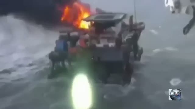 Azerbaycan'ın petrol platformu yandı: 32 ölü