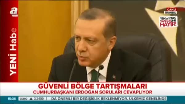 Erdoğan gündeme ilişkin soruları yanıtladı