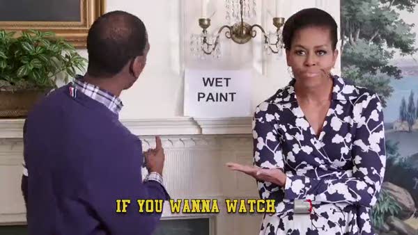 Michelle Obama'dan müzik videosu