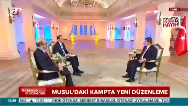 Davutoğlu A Haber'e verilen cezaları değerlendirdi