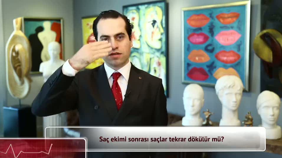 Saç ekimi sonrası saçlar tekrar dökülür mü?