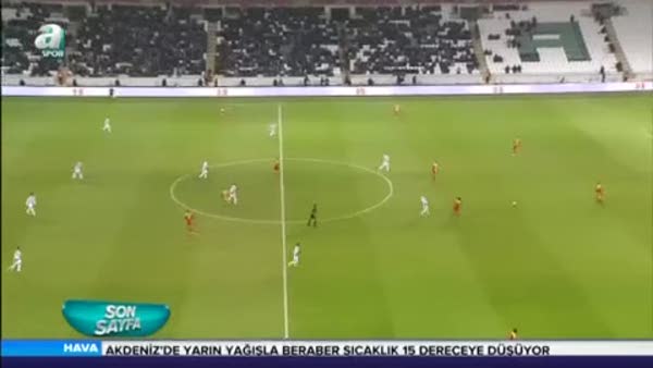 Torku Konyaspor: 1- Kayserispor: 0 (Özet)