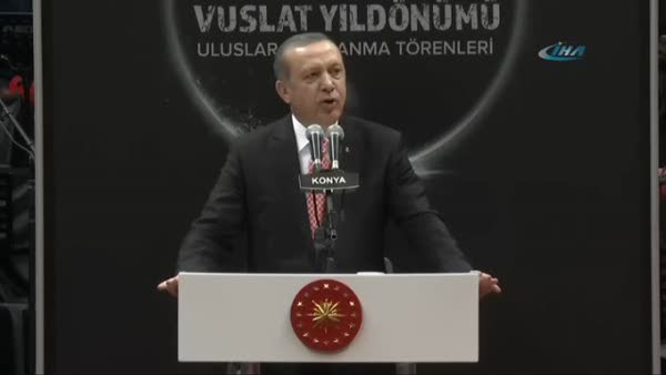 Cumhurbaşkanı Erdoğan Şeb-i Arus töreninde konuştu