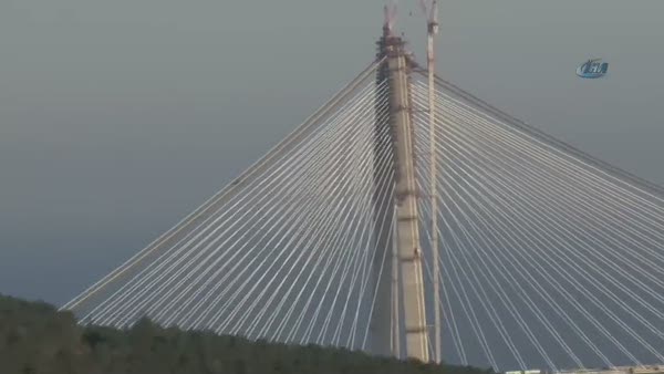 Yavuz Sultan Selim Köprüsü’nde son 391 metre