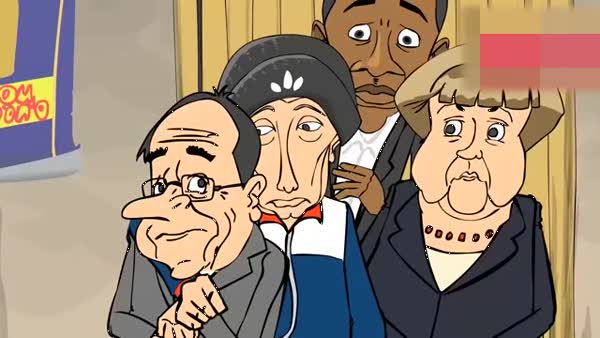 Erdoğan ve Putin çizgi filmde bir araya getirildi