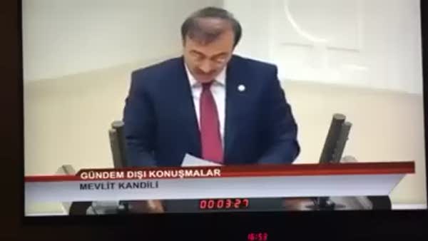 AK Parti Milletvekili Said Yüce meclis kürsüsünde Risale-i Nur okudu