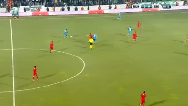 Bursaspor: 3- Eskişehirspor: 0