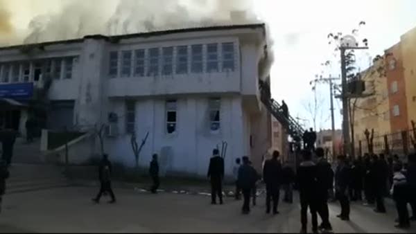Şırnak'ta kültür merkezinde patlama