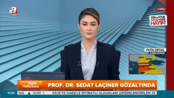 Prof. Dr. Sedat Laçiner gözaltına alındı