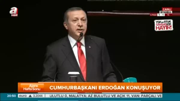 Cumhurbaşkanı Erdoğan'dan anlamlı şiir