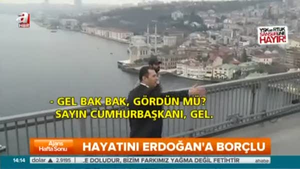 Erdoğan intihar etmek isteyen vatandaşı nasıl ikna etti?