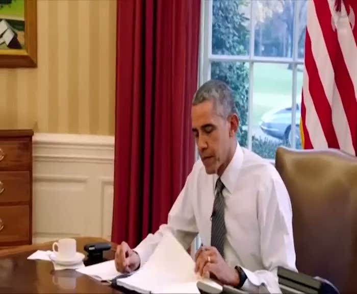 Beyaz Saray'da Obama şov