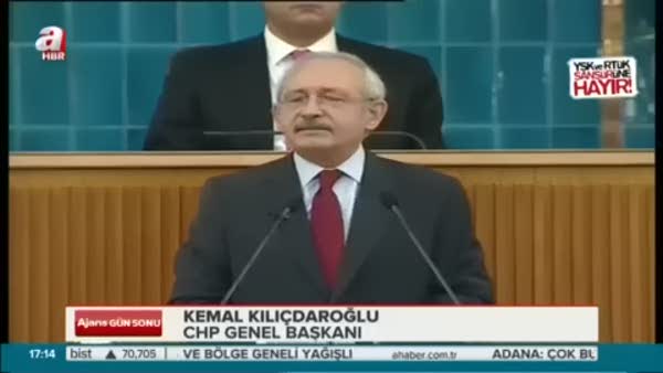 Kılıçdaroğlu: CHP darbe anayasasını savunmaz