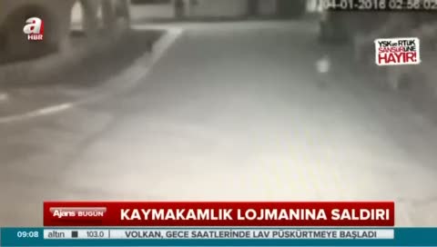 Kaymakamın evine roketli saldırı!