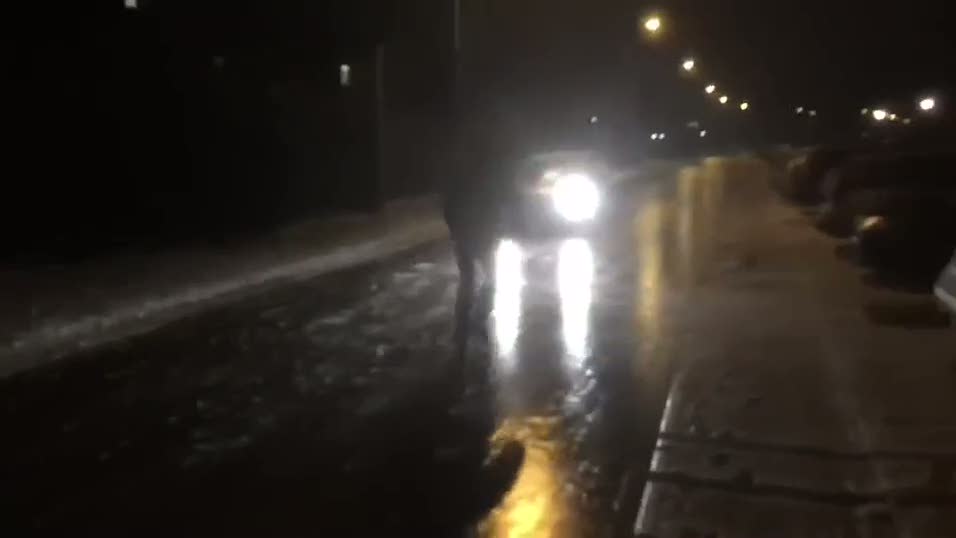 Kar yağdığı zaman ulaşım için zekice bir yöntem