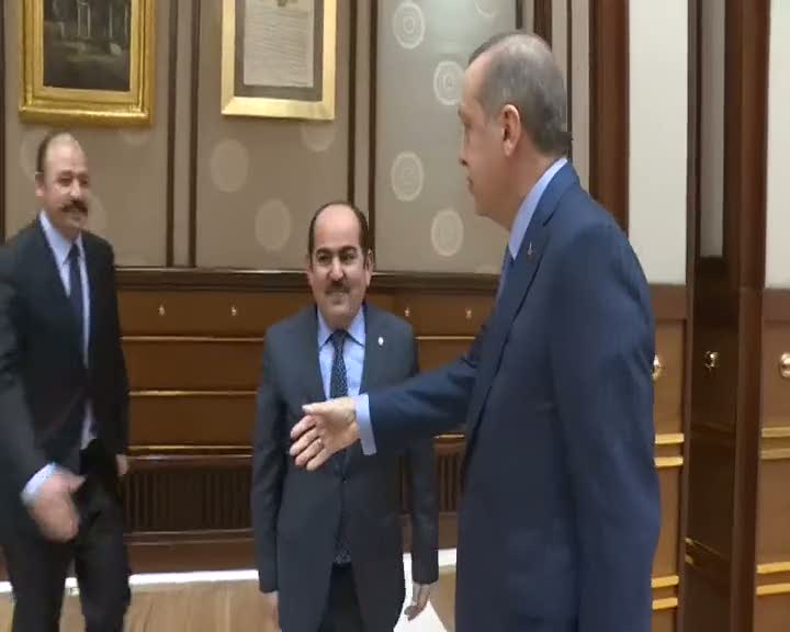 Cumhurbaşkanı Erdoğan Firas Doğancı'yı kabul etti