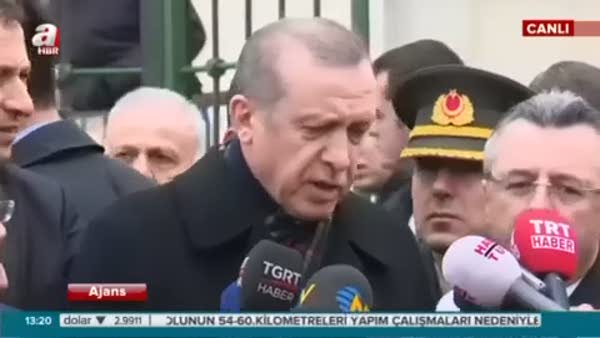 Cumhurbaşkanı Erdoğan'dan Başika açıklaması