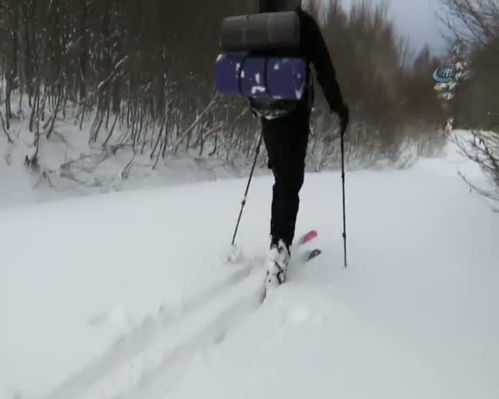 Eksi 10 derecede kaplıca keyfi