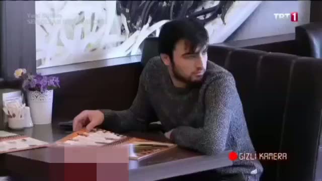 Çekimi gerçek sanan vatandaş kavga çıkardı