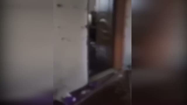 Teröristlerden temizlenen evin içi böyle görüntülendi