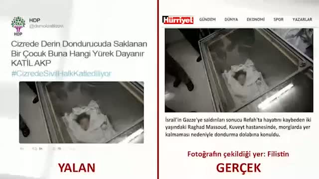 Yalan ve ihanet onların işi