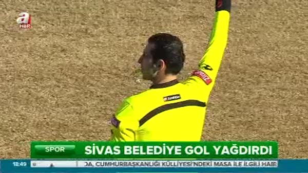 Sivas Belediyespor : 5 - Karabükspor: 0 (Özet)