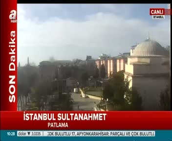 Sultanahmet'te patlama