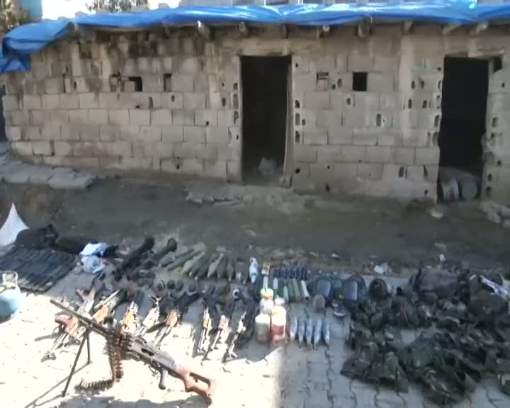 Silopi'de kanalizasyon çukurunda mühimmat ele geçirildi