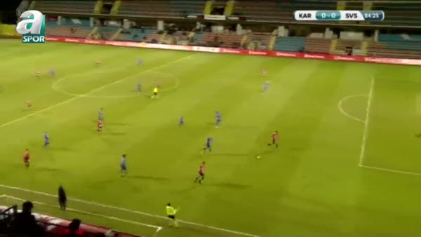 Kardemir Karabükspor: 1- Sivas Belediyespor: 0