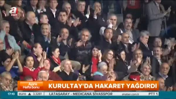 Kılıçdaroğlu, Kurultay'da hakaret yağdırdı!