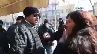 Polis amirinden HDP'li vekile tokat gibi sözler