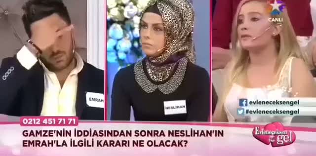 Gelin adayı damat adayına saldırdı