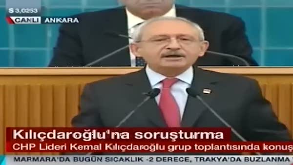 CHP'li Kılıçdaroğlu öyle bir gaf yaptı ki...
