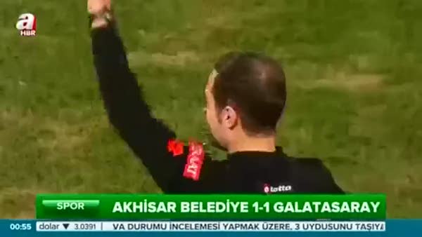 Akhisar Belediyespor: 1- Galatasaray: 1 (Özet)