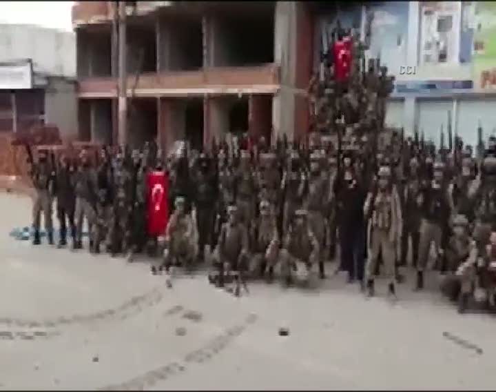 Teröristlere böyle gözdağı verildi