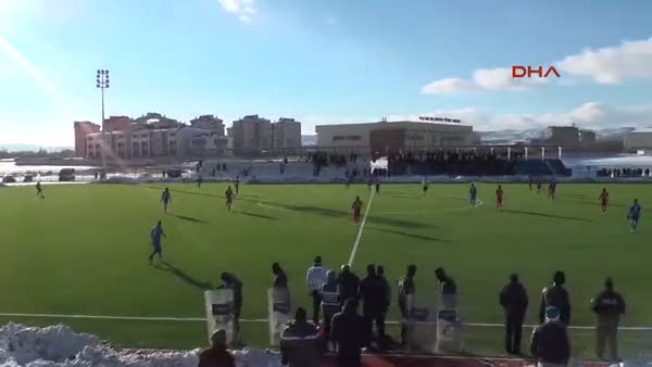 Ankara'da oynanan amatör maçta kavga