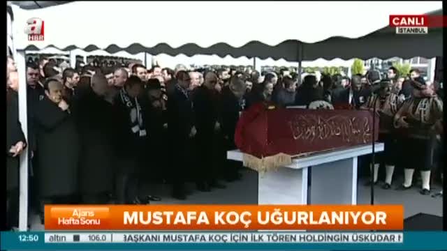 Mustafa Koç'a veda