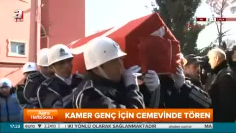 Kamer Genç için cenaze töreni düzenlendi