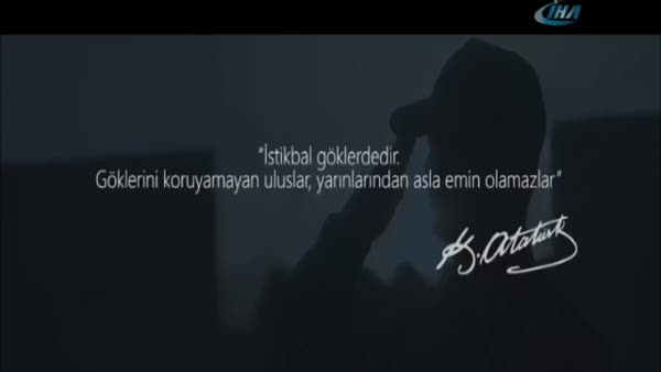 Türk Hava Kuvvetlerinden göğsümüzü kabartan klip