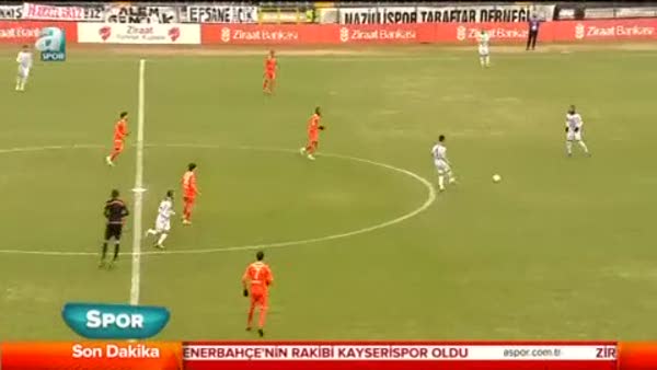 Nazilli Belediyespor: 1 - Adanaspor: 2 (Özet)